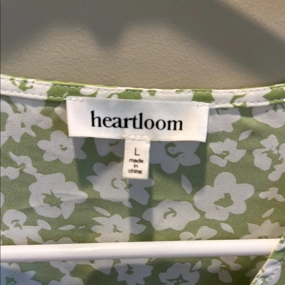 Heartloom Green Ditsy Floral Dress - Picture 2 of 6